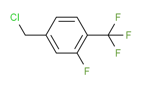 CAS No. 444915-54-2, 4-(chloromethyl)-2-fluoro-1-(trifluoromethyl)benzene