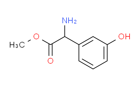 MC1C0559 | 526217-34-5 | 2-氨基-2-(3-羟基苯基)乙酸甲酯