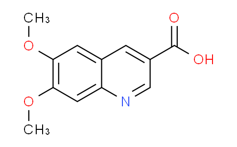 MC1C3673 | 5278-40-0 | 3-QUINOLINECARBOXYLIC ACID, 6,7-DIMETHOXY-
