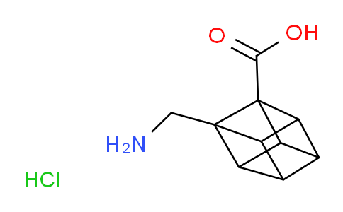 CAS No. 34132-07-5, 8-(Aminomethyl)cubane-1-carboxylic acid hydrochloride