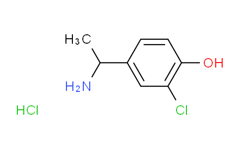 1211459-33-4 | 4-(1-Aminoethyl)-2-chlorophenol hydrochloride