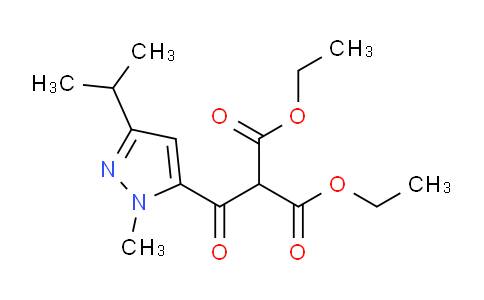 MC1C8842 | 1883290-01-4 | Diethyl [(3-isopropyl-1-methyl-1H-pyrazol-5-yl)carbonyl]malonate