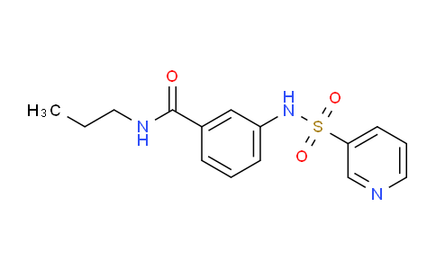 DY1D5636 | 1842427-90-0 | Benzamide, N-propyl-3-[(3-pyridinylsulfonyl)amino]-