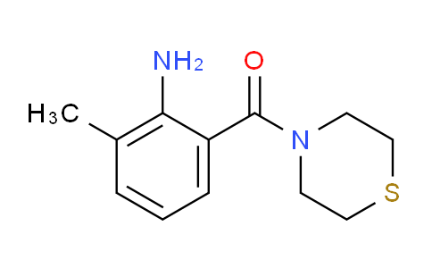 MC1D5706 | 1042776-39-5 | 2-methyl-6-(thiomorpholine-4-carbonyl)aniline