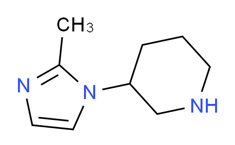 1251106-93-0 | 3-(2-methylimidazol-1-yl)piperidine