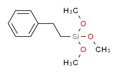 CAS No. 49539-88-0, Trimethoxy(2-phenylethyl)silane