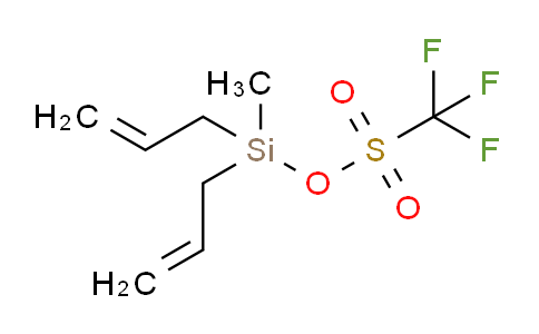 DY1E2689 | 150443-40-6 | Methanesulfonic acid, trifluoro-, methyldi-2-propenylsilyl ester