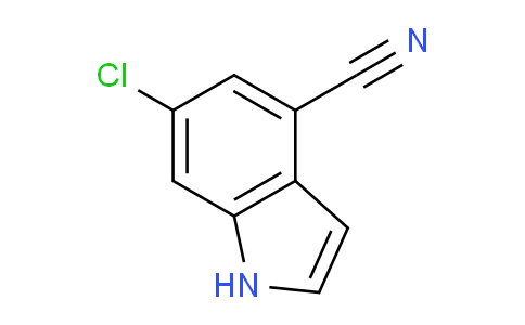 1097629-20-3 | 1H-吲哚-4-腈,6-氯-