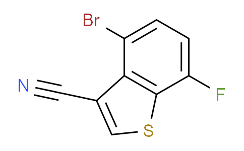 1935891-78-3 | 4-溴-7-氟苯并[b]噻吩-3-腈