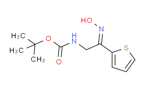 1111597-87-5 | Tert-butyl N-[(2E)-2-(hydroxyimino)-2-(thiophen-2-yl)ethyl]carbamate