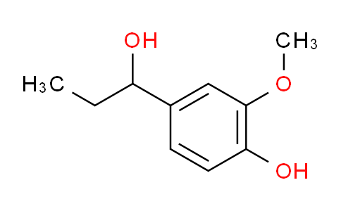 6997-34-8 | 4-(1-Hydroxypropyl)-2-methoxyphenol