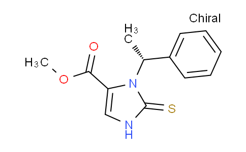 940866-88-6 | 1H-Imidazole-4-carboxylic acid, 2,3-dihydro-3-[(1R)-1-phenylethyl]-2-thioxo-, methyl ester