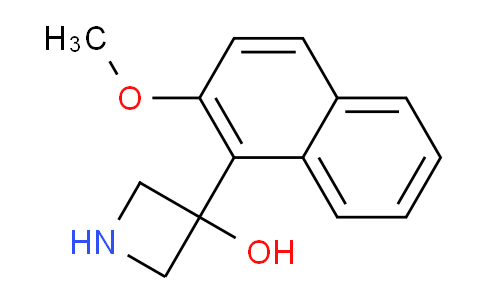 2229397-15-1 | 3-(2-methoxynaphthalen-1-yl)azetidin-3-ol