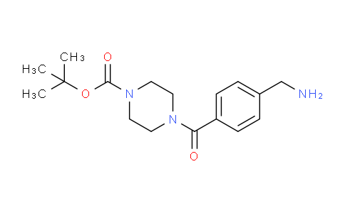 CAS No. 1299397-08-2, 4-(4-氨甲基苯甲酰)-哌嗪-1-羧酸叔丁酯