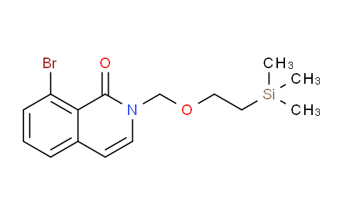 1337882-48-0 | 2-((2-(Trimethylsilyl)ethoxy)methyl)-8-bromoisoquinolin-1(2H)-one