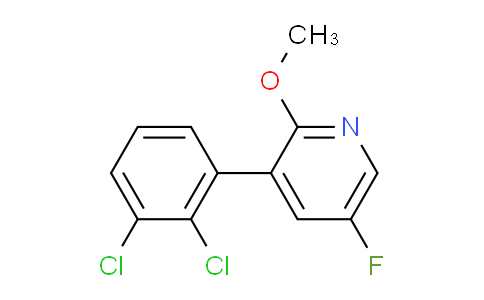 MC1F1146 | 1361908-36-2 | 3-(2,3-Dichlorophenyl)-5-fluoro-2-methoxypyridine