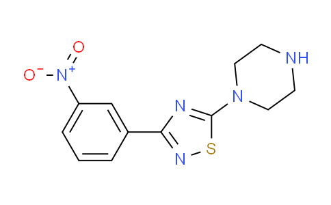 MC1F3504 | 1858240-37-5 | 1-[3-(3-nitrophenyl)-1,2,4-thiadiazol-5-yl]piperazine