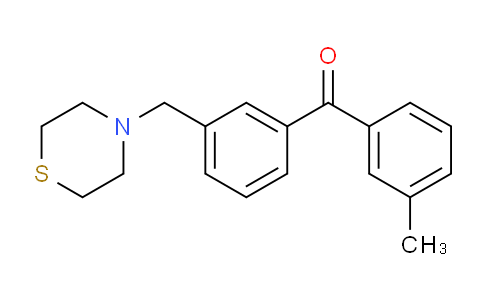 898762-74-8 | 3-Methyl-3'-thiomorpholinomethyl benzophenone