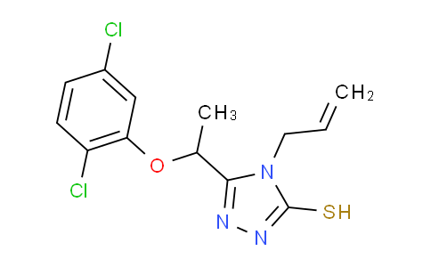 MC1F6678 | 956576-81-1 | 4-Allyl-5-(1-(2,5-dichlorophenoxy)ethyl)-4H-1,2,4-triazole-3-thiol