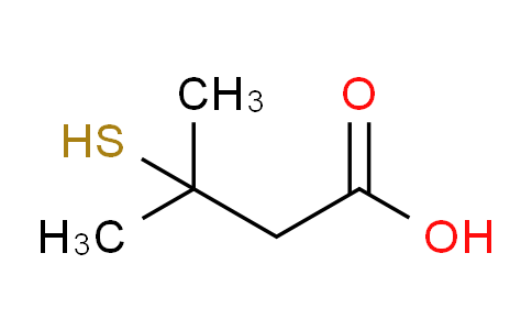 CAS No. 59729-24-7, 3-methyl-3-sulfanylbutanoic acid