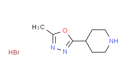 2442597-61-5 | 2-甲基-5-(哌啶-4-基)-1,3,4-恶二唑氢溴酸盐