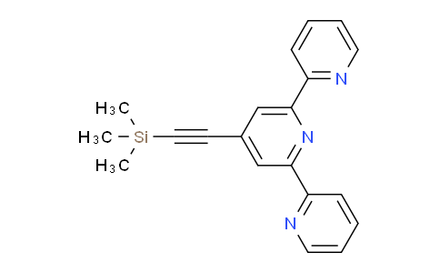 187026-88-6 | 2,2':6',2''-Terpyridine, 4'-[(trimethylsilyl)ethynyl]-