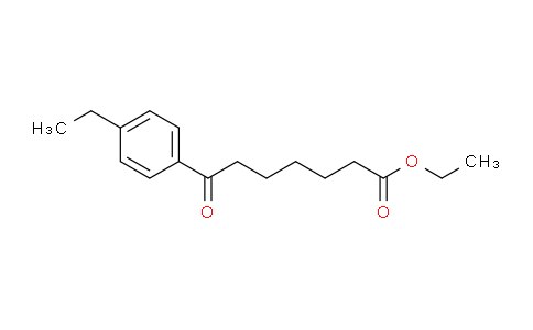 MC1G8979 | 898778-29-5 | Ethyl 7-(4-ethylphenyl)-7-oxoheptanoate