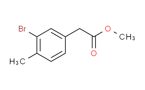 CAS No. 1261453-29-5, Methyl 2-(3-bromo-4-methylphenyl)acetate