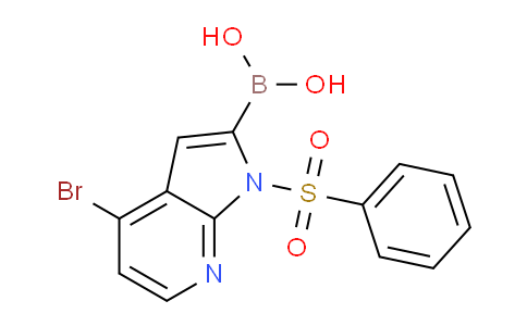 2828439-36-5 | (4-溴-1-(苯磺酰基)-1H-吡咯并[2,3-b]吡啶-2-基)硼酸