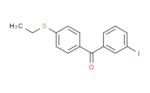 MC1H7239 | 951885-53-3 | 4-(乙硫基)-3'-碘二苯甲酮