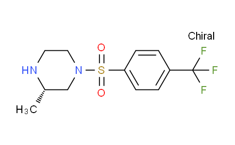 MC1H7902 | 1204535-11-4 | Piperazine, 3-methyl-1-[[4-(trifluoromethyl)phenyl]sulfonyl]-, (3S)-