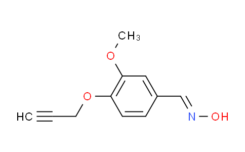 MC1H9746 | 385383-46-0 | (E)-N-{[3-methoxy-4-(prop-2-yn-1-yloxy)phenyl]methylidene}hydroxylamine