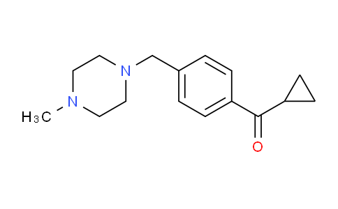 898763-45-6 | Cyclopropyl 4-(4-methylpiperazinomethyl)phenyl ketone