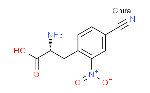 MC1M0063 | 1336494-63-3 | (2R)-2-Amino-3-(4-cyano-2-nitrophenyl)propanoic acid