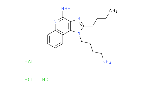 CAS No. 2479276-17-8, 1-(4-Aminobutyl)-2-butyl-1H-imidazo[4,5-c]quinolin-4-amine trihydrochloride