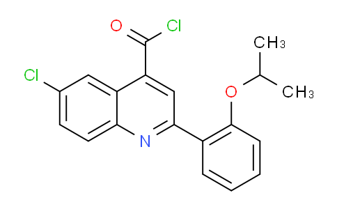 MC1M4778 | 1160263-49-9 | 6-Chloro-2-(2-isopropoxyphenyl)quinoline-4-carbonyl chloride