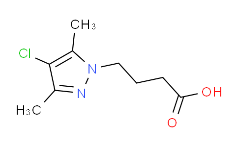 MC1M6597 | 1006453-09-3 | 4-(4-chloro-3,5-dimethyl-1H-pyrazol-1-yl)butanoic acid
