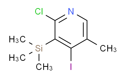 MC1M7295 | 1203499-34-6 | 2-Chloro-4-iodo-5-methyl-3-(trimethylsilyl)-pyridine