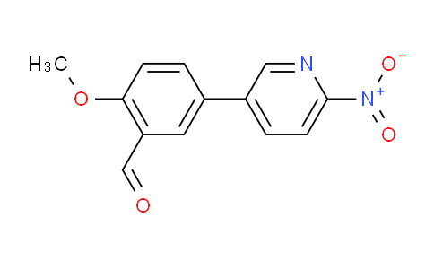 2138353-99-6 | 2-methoxy-5-(6-nitropyridin-3-yl)benzaldehyde