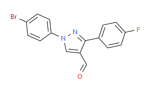 618101-81-8 | 1-(4-溴苯基)-3-(4-氟苯基)-1H-吡唑-4-甲醛