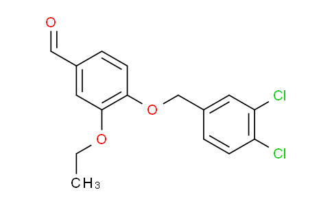 423148-76-9 | 4-(3,4-Dichlorobenzyl)oxy-3-ethoxybenzaldehyde