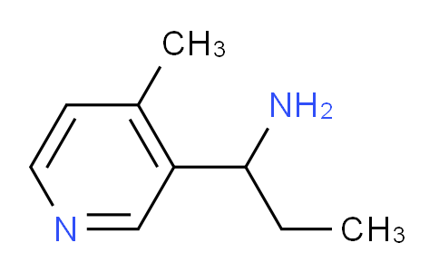 MC1M9776 | 1270443-40-7 | 1-(4-METHYL-3-PYRIDYL)PROPYLAMINE