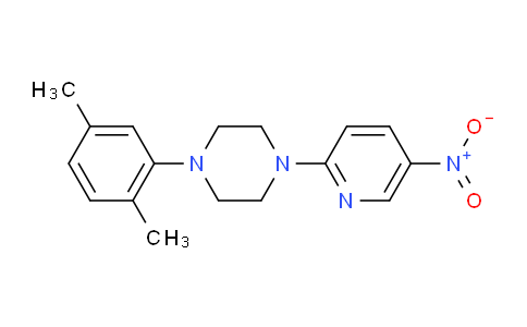 400088-94-0 | 1-(2,5-dimethylphenyl)-4-(5-nitropyridin-2-yl)piperazine