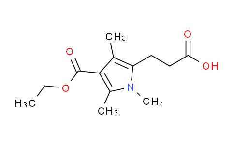 1283390-40-8 | 3-4-(Ethoxycarbonyl)-1,3,5-trimethyl-1H-pyrrol-2-ylpropanoic acid
