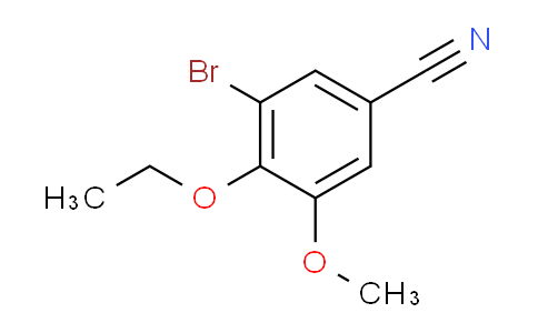 495396-35-5 | 3-Bromo-4-ethoxy-5-methoxybenzonitrile