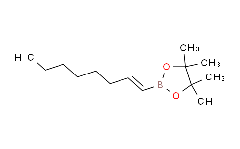 CAS No. 83947-55-1, (E)-4,4,5,5-テトラメチル-2-(オクト-1-エン-1-イル)-1,3,2-ジオキサボロラン