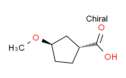 CAS No. 2166250-33-3, (1R,3R)-3-methoxycyclopentane-1-carboxylic acid