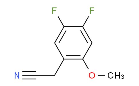 CAS No. 886761-74-6, 2-(4,5-Difluoro-2-methoxyphenyl)acetonitrile