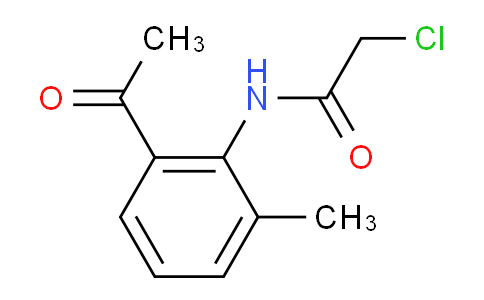 MC1N6158 | 78208-07-8 | 乙酰胺，N-(2-乙酰基-6-甲基苯基)-2-氯-