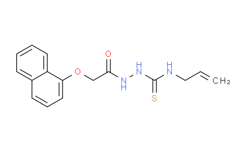 479250-81-2 | 1-[(2-萘-1-基氧乙酰基)氨基]-3-丙-2-烯基硫脲